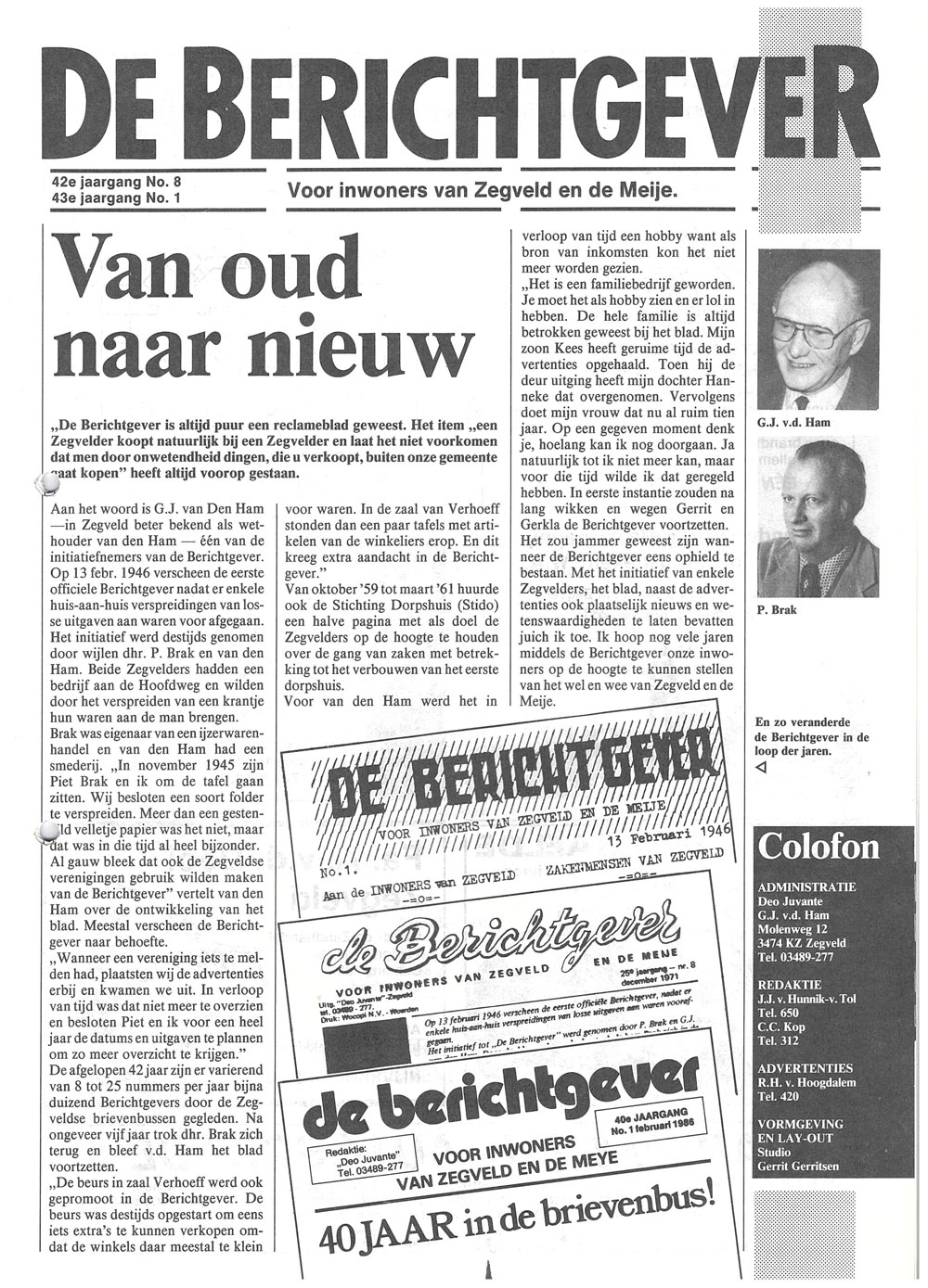 1989.Eerste nummer